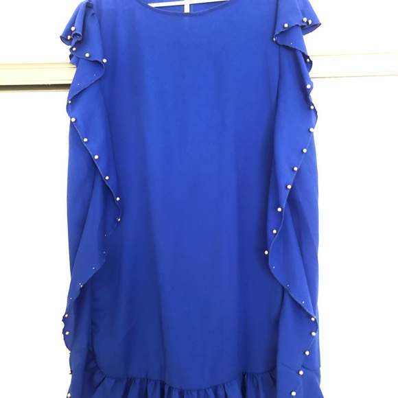 Vici Royal Blue Mini Dress - Picture 4 of 4